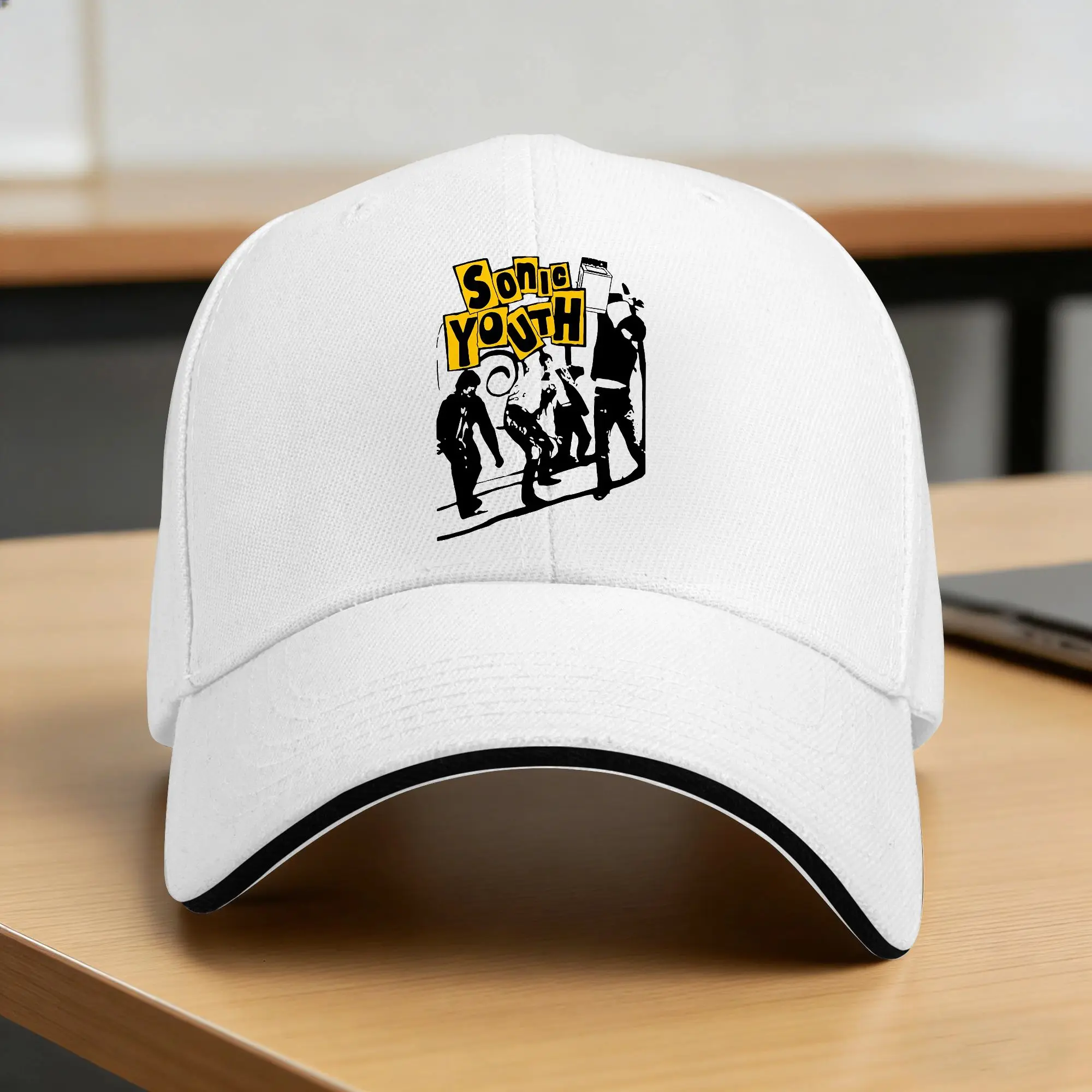 Gorra de béisbol Sonic Youth Band Sun, gorra de verano unisex para adolescentes, gorras de Hip Hop con estampado, gran oferta, gorra Snapback divertida y2k para senderismo y pesca