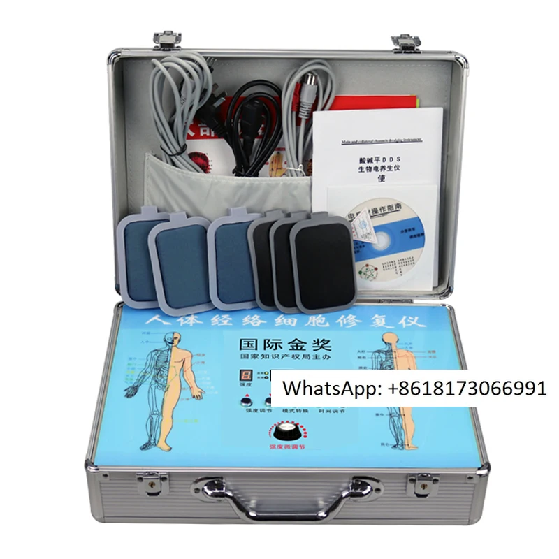 Acid base balance DDS meridian massager Hualin bioelectric health dredging device, sixth generation cell repair device