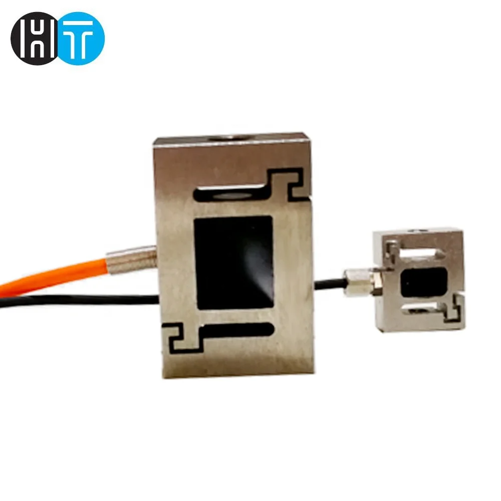 Mini S Type Load Cell for Compression and Tension Stainless Steel High Accuracy  Force Sensor 50kg 100kg 200kg 300kg