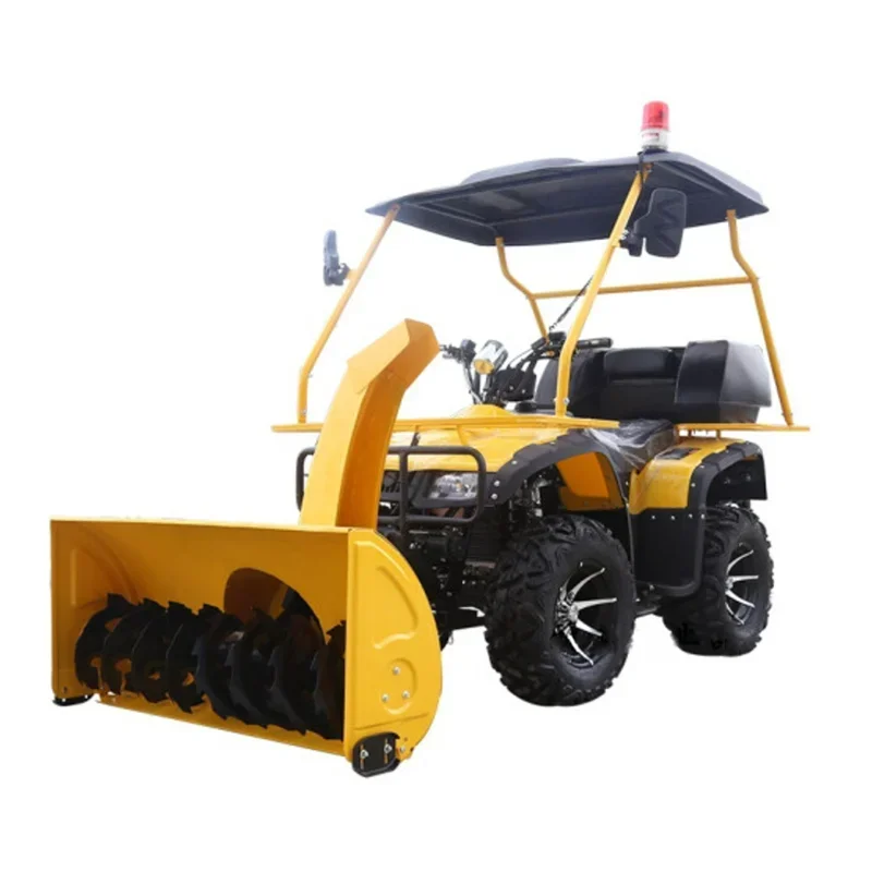 Hot Sale Wholesale Snow Sweeper Ride -on Street Sweeper Machine Snow Blower Quad Bike Snow Plow  Plow Kit Adapter