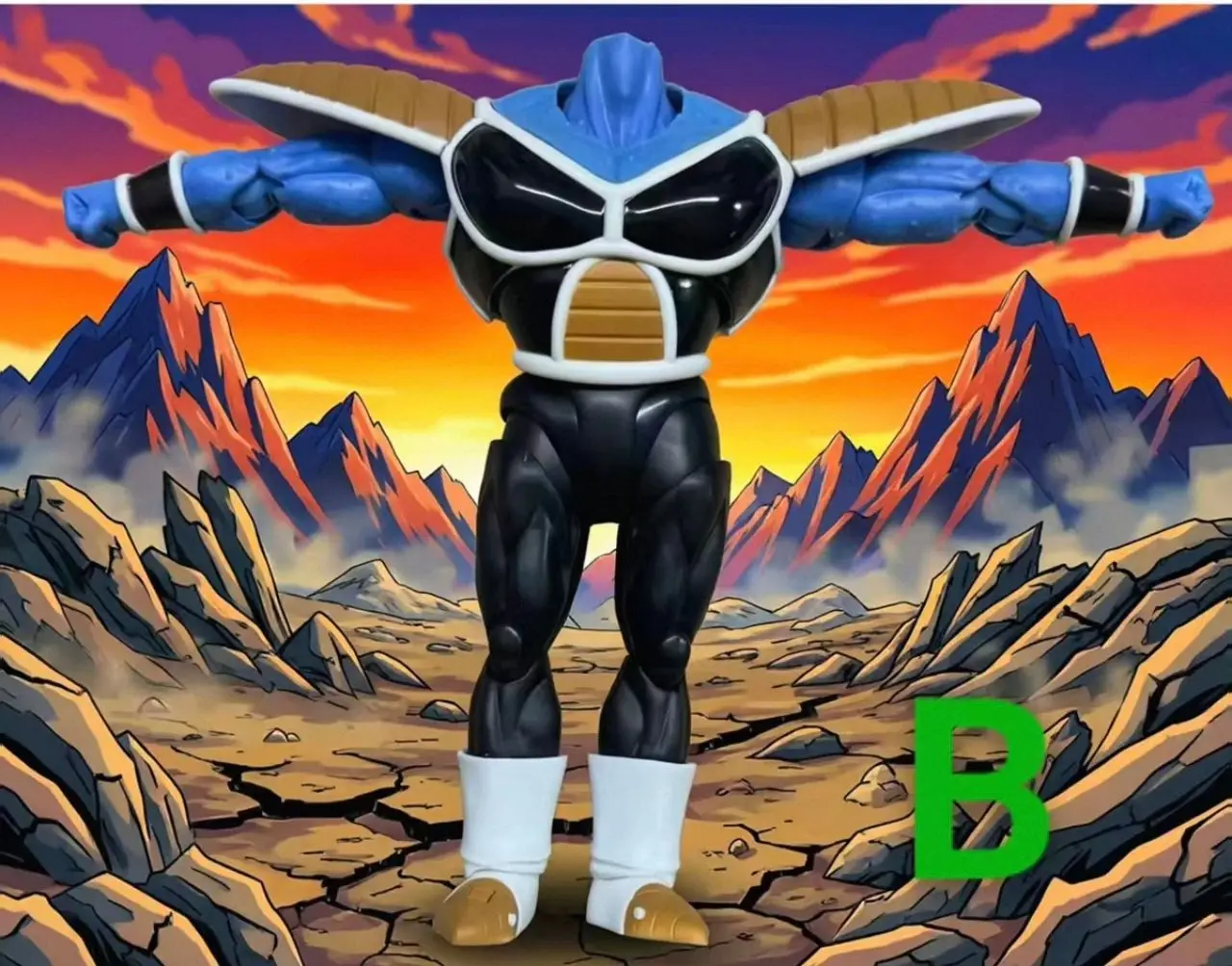 New WP Model Studio SHF Dragon Ball Z Burter Ginyu Force Anime Action Figure Dragon Ball Figure Collectible Toys Gifts