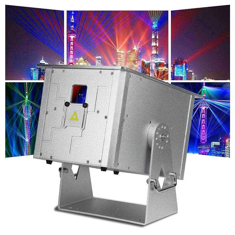 10w rgb waterproof animation laser light for stage outdoor Parties 8w rgb ip65 dmx laser 15w laser projector