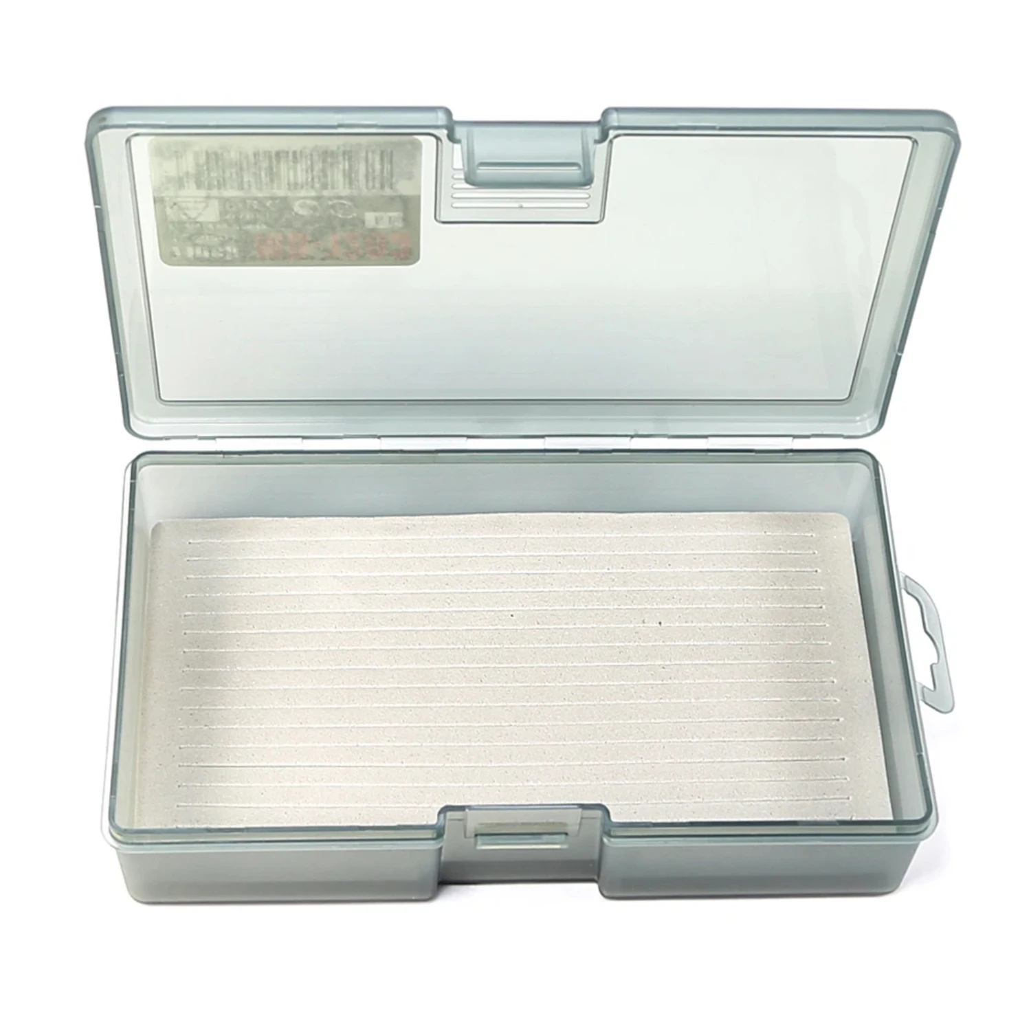 Portable Fly Fishing Lure Spinner Spoon Bait Foam Box Trout Flies Fishook Fish Hook Hard   Case Container Titanium fishing Noeby
