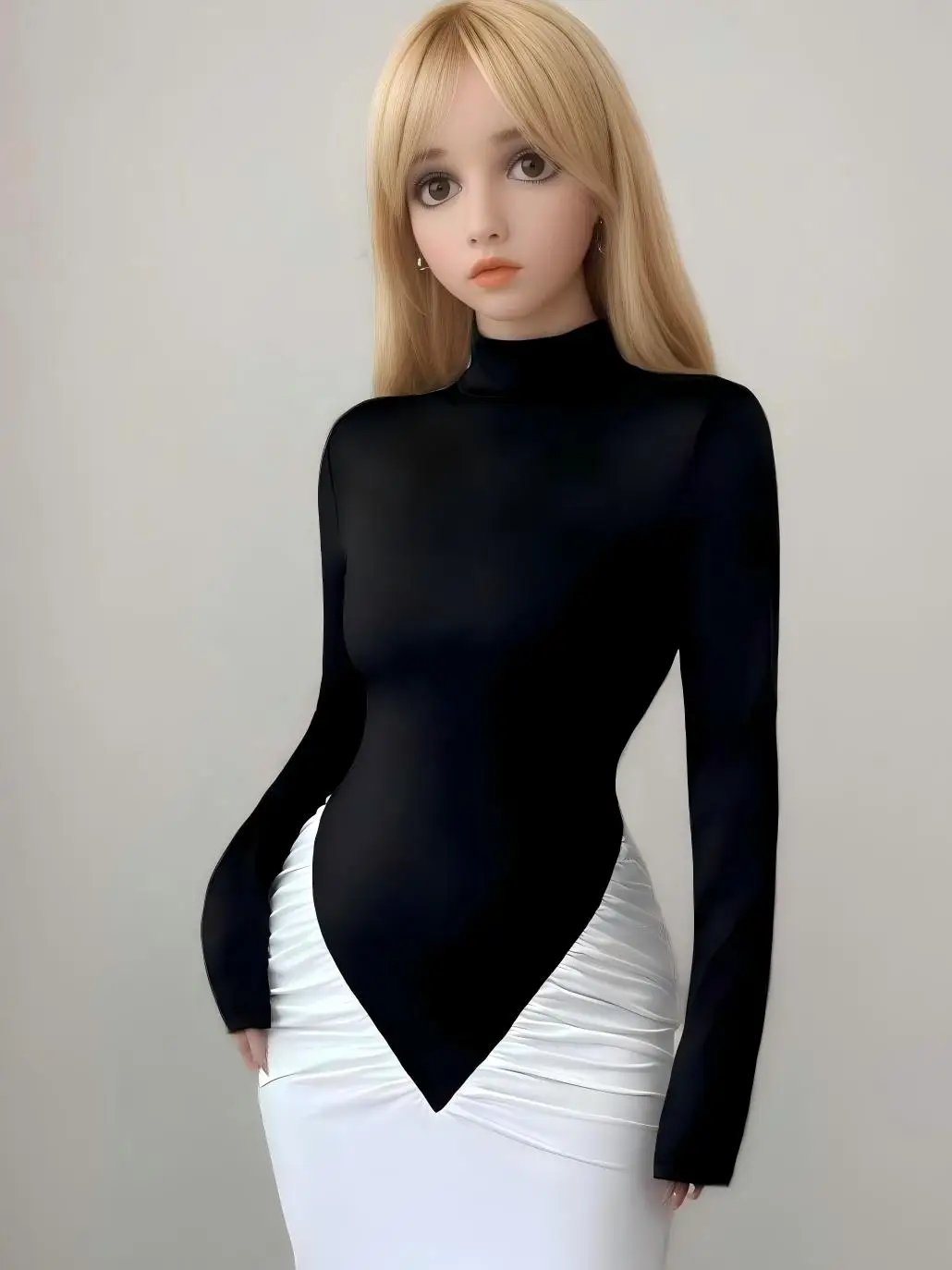 

80cm seamless action TPE doll, sturdy bones, versatile poses, exquisite makeup, delicate skin, suitable for photography, parties