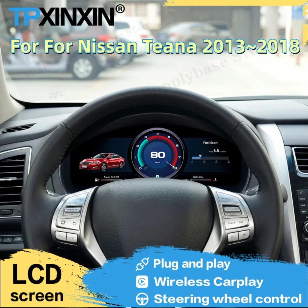 Instrument Cluster Dashboard For Nissan Teana 2013~2018 Car Speedometer Odometer Gauge Panel Auto Replacement Parts Auto Gauge