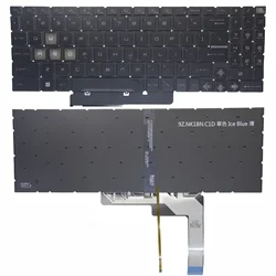 New US For MSI Pulse Katana 15 B13V A15 AI B8V 17 B12U 17 B12V 17 B13U 17 B13V A17 AI B8V A15 AI B8VE Backlit Keyboard