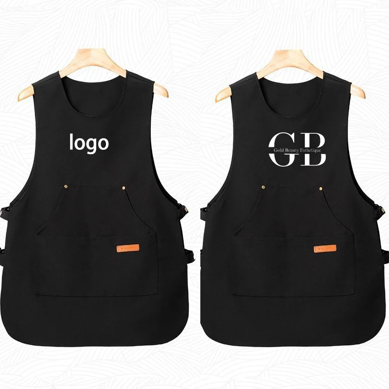 

Новое поступление: стильный репеллентный фартук Wateroil с логотипом для персонала пищевых услуг, домашней кухни, ежедневного использования