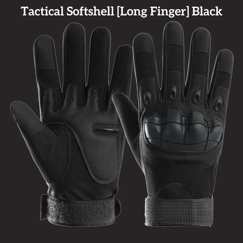 Tactical gloves - Outdoor full-finger breathable sports gloves - Motorcycle riding shock-absorbing half-finger gloves