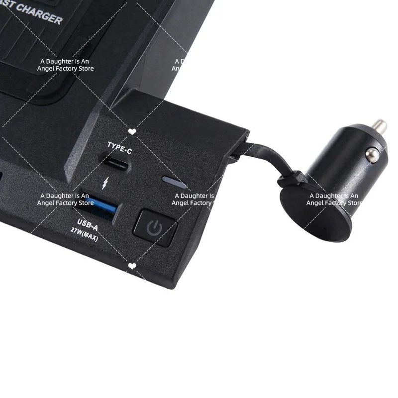 15W Car Qi Wireless Charger Fast Cell Phone Charging Plate Adapter Interior For Mercedes-Benz E-Class W213 E200/300/260 Parts