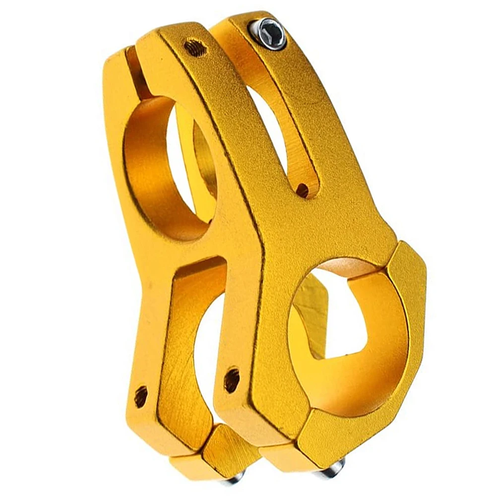 

Aluminum Alloy Handlebar Stem Short Risers Tube 6061 CNC Bike Downhill Climbing Sturdy Handlebars Bike Handlebar