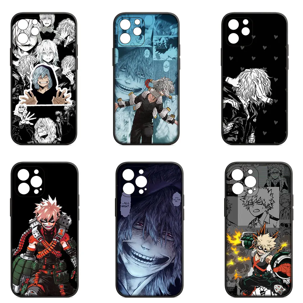 CC-40 Tomura Shigaraki BNHA My Hero Academia Cover Phone Case for Apple iPhone 15 14 Plus 13 12 Mini Pro Max XR + 13Pro 14+ 15+