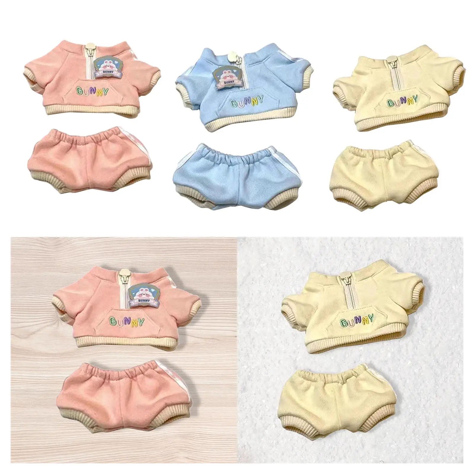 

2x спортивный костюм для кукол, наряды для кукол 20 см, нарядные подарки на день рождения