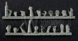 Resin miniature 1/35  model DIY  hand hands 20pcs/set