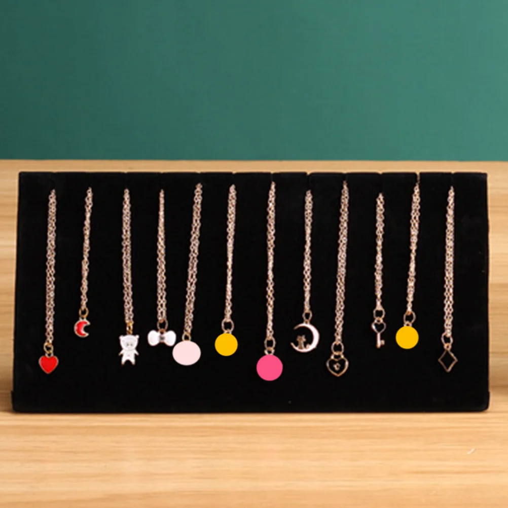 

Jewelry Display Board Jewelry Organizer Tray Necklace Holder Boutique Necklace Stand Display Case Organizer for Bracelets