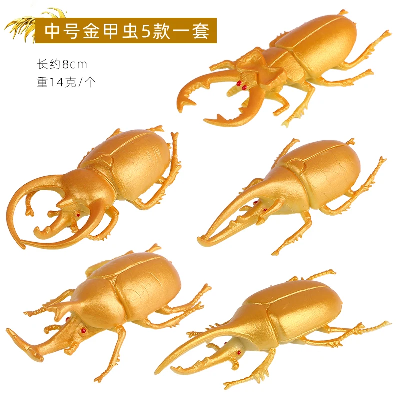 Realistische Insectenmodellen Simulatie Kever Model Grappen Speelgoed Educatief Speelgoed Halloween Enge Gag Party Leuke Nieuwigheid Prank Rekwisieten