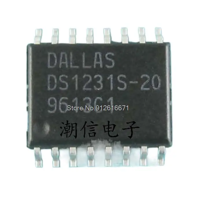 

10PCS/LOT DS1231S-20 SOP-16 New Original Stock