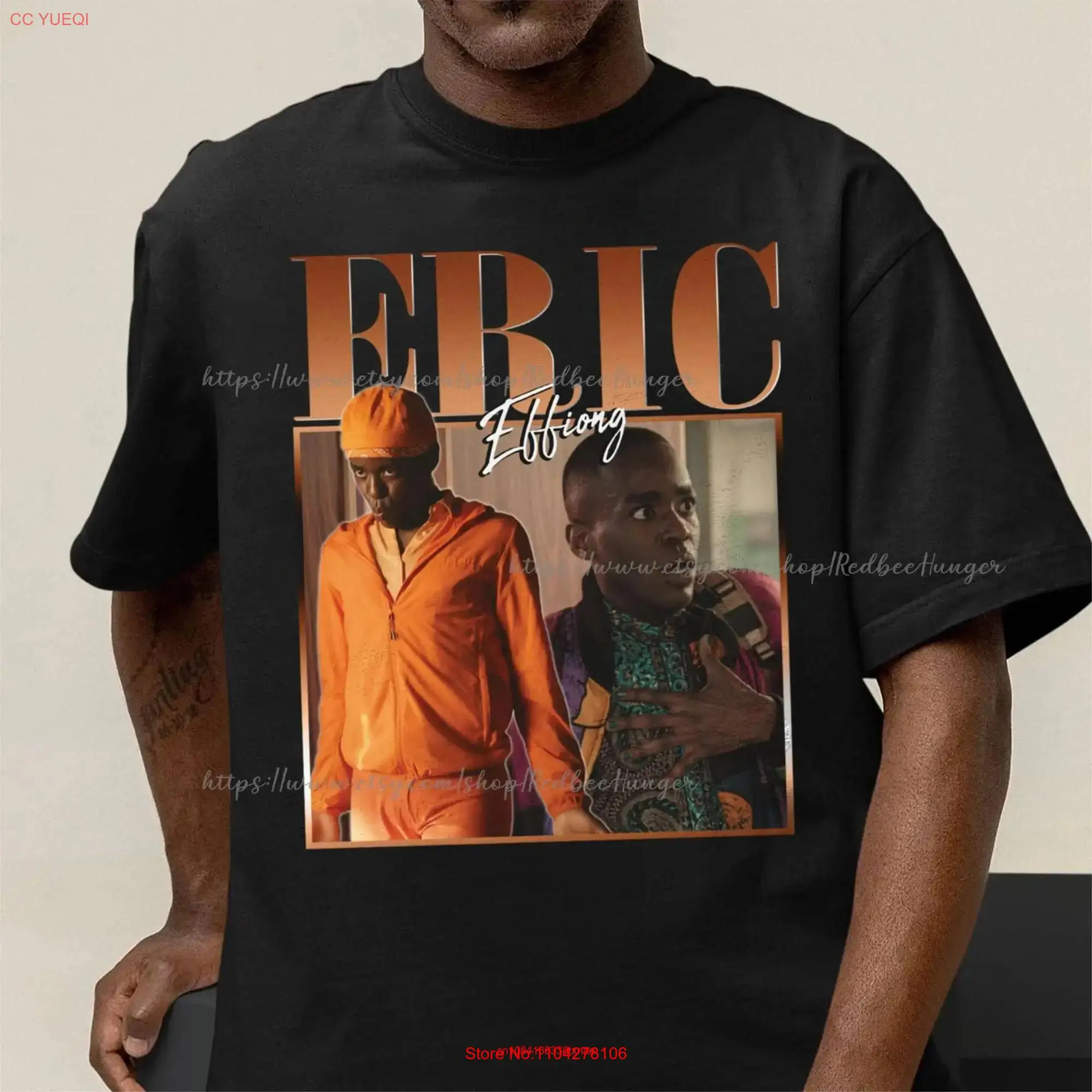 Limited Eric Effiong SE4 T Shirt Character Movie Bootleg Vintage Retro 90s SweaT long or short sleeves