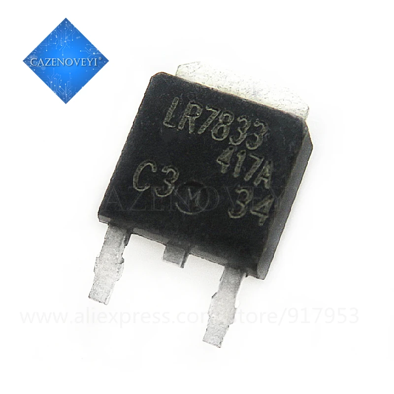 20pcs/lot IRLR7833 LR7833 MOSFET N-CH 30V 140A DPAK Best quality TO-252 In Stock