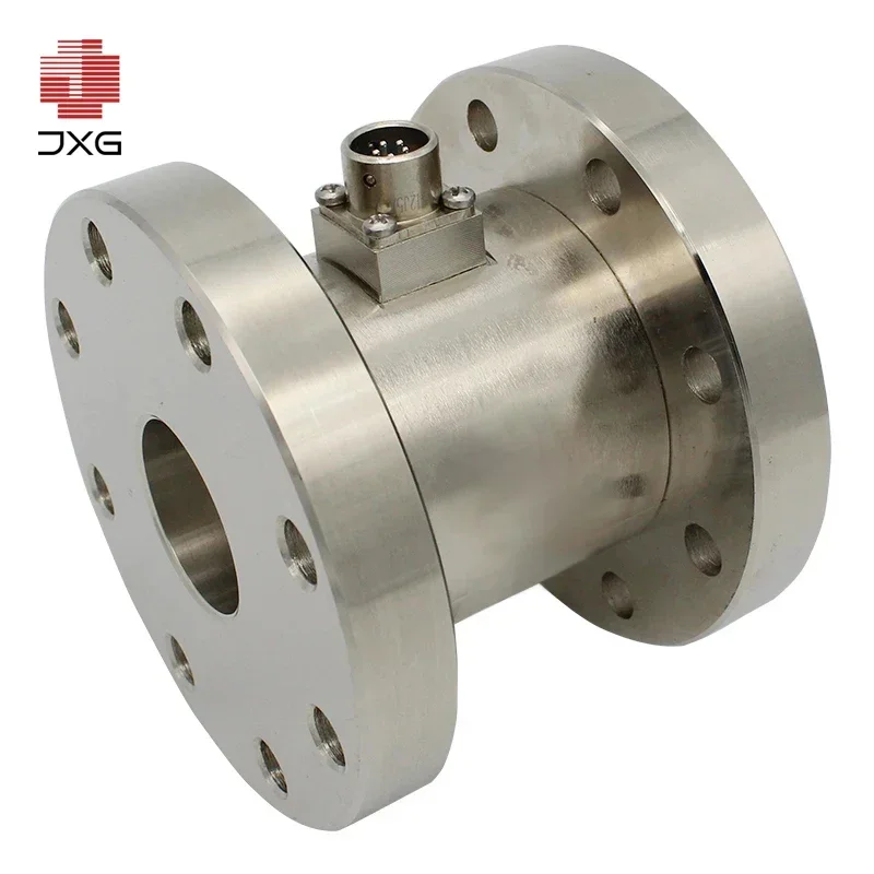 Large Range Sensor: 0-2000Nm Static Rotary Torque Sensor with Double Flange, Screw Lock & Aviation Plug