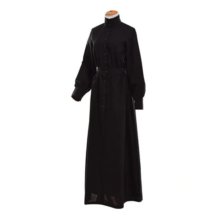 Vintage meia idade eduardiano cosplay traje preto escuro rainha victoria dança bola vestido longo nicho elegante evento hanfu roupas