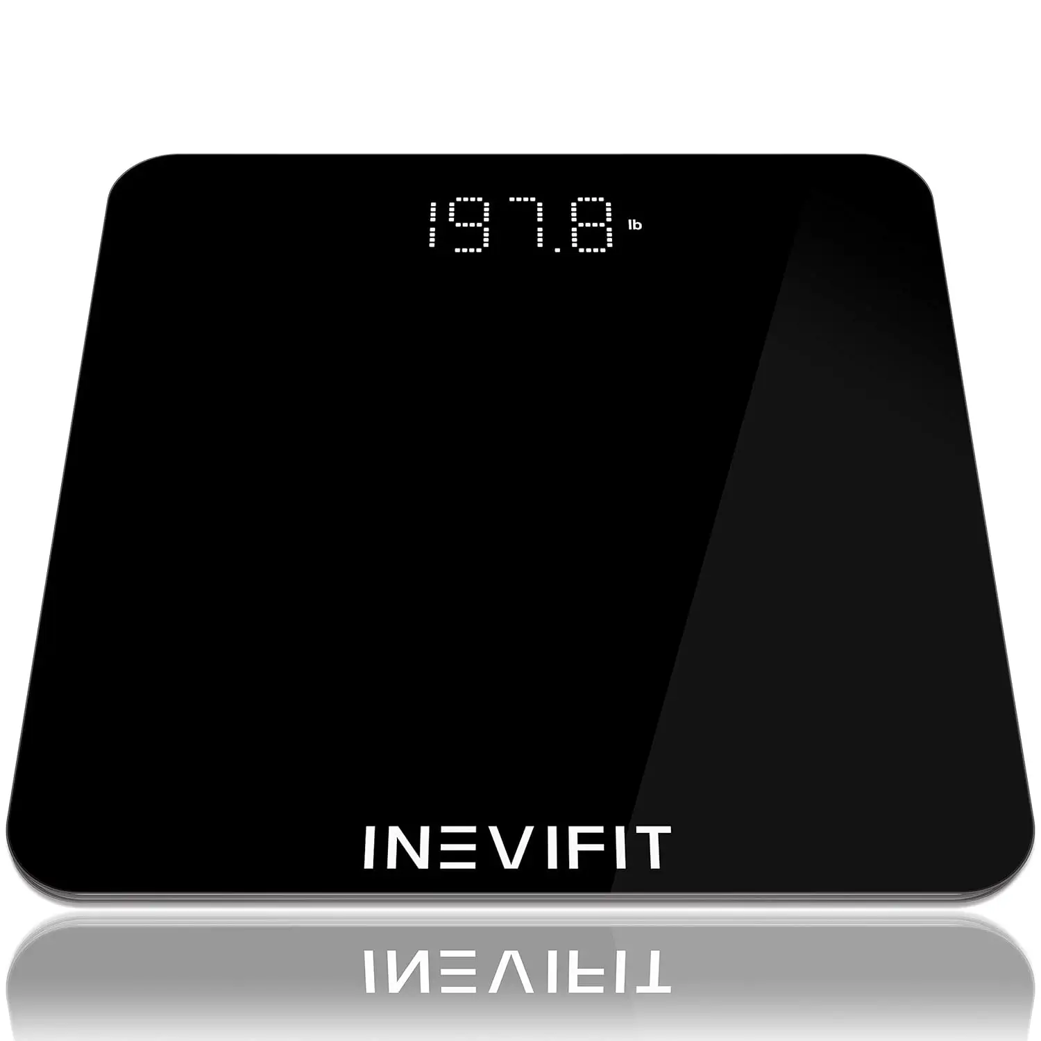 

Highly Accurate Digital Bathroom Scale, Measures Weight up to 400 lbs with Large Display and Auto Features