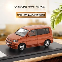 Hi-story Brand 1:43 Scale Car Model Toy S-MX LOWDOWN 1998 Style Simulation Model Car Resin Diecast Classic Old Car Collection