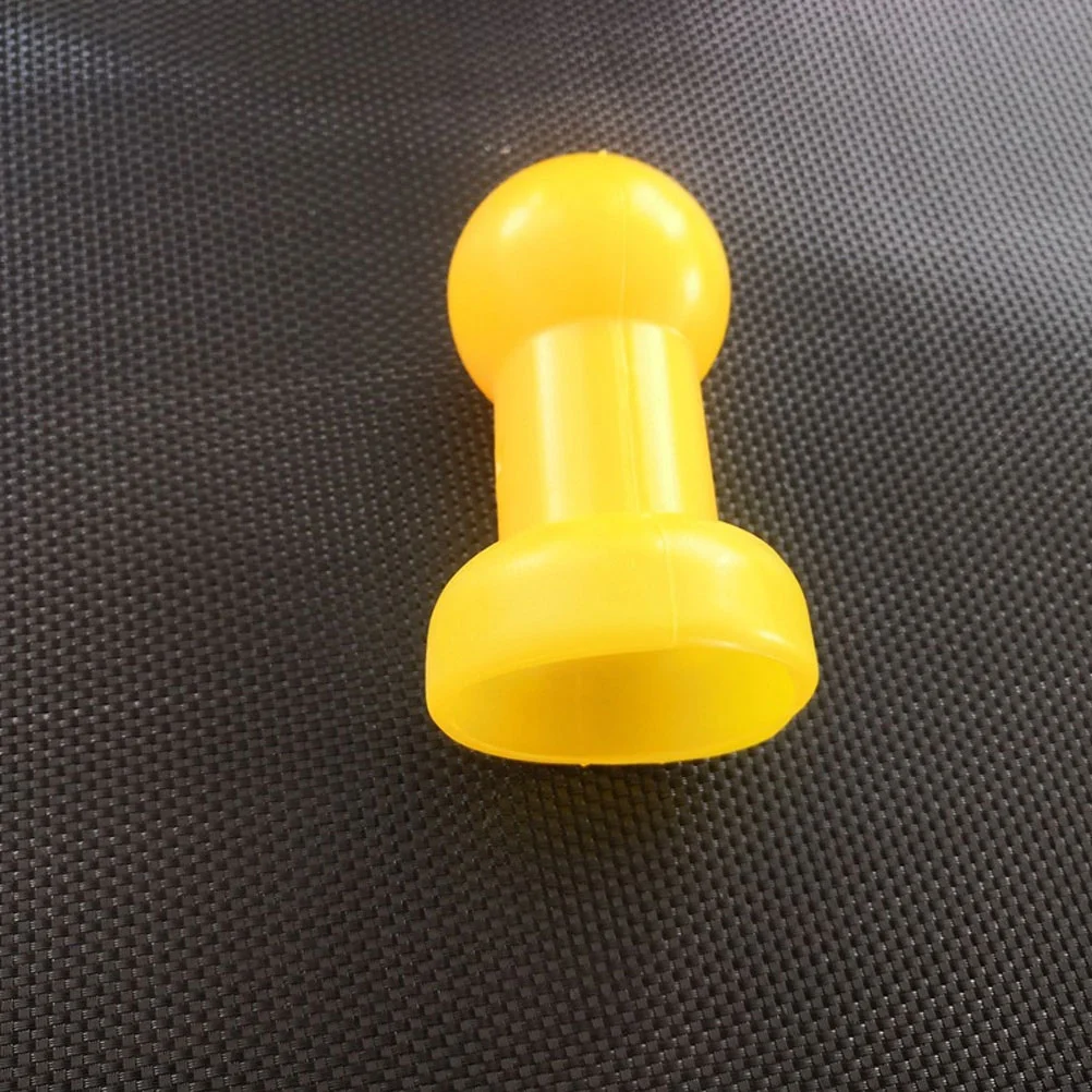4 Pcs Trampoline Bottom Cover Easy Installation Small Rod Steel Pipe Trustworthy Parts Compact Thing Plastic Stick Caps