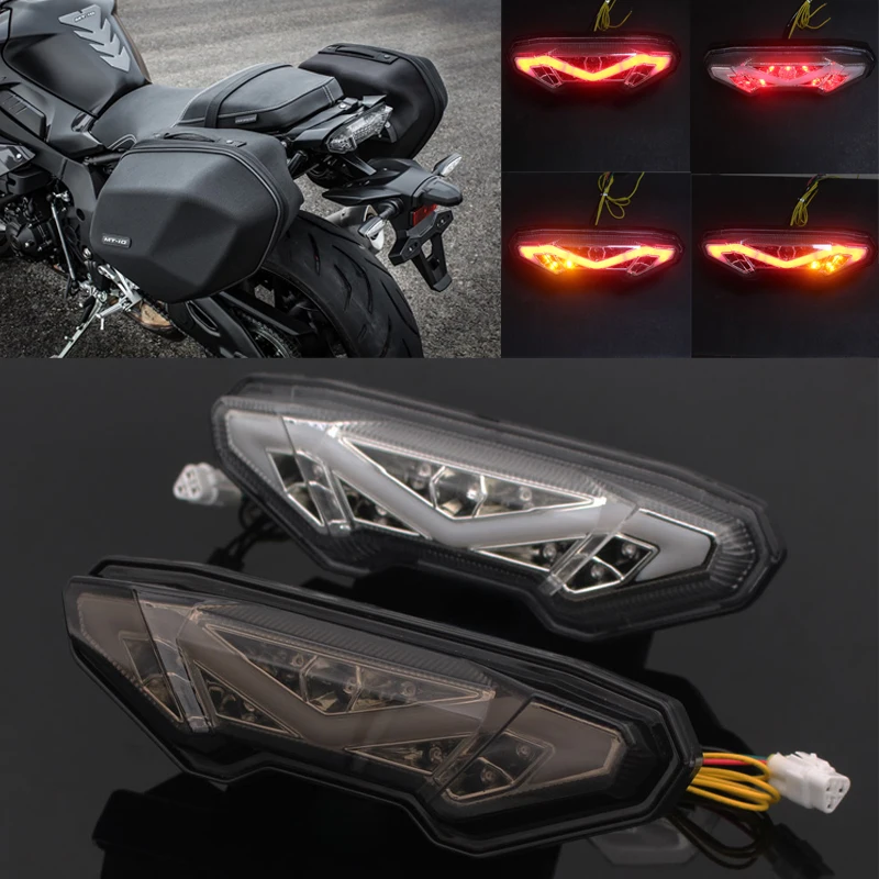 

LED Tail Light Turn Signal For YAMAHA MT-10 FZ-10 FJ-09 MT09 Tracer 900/GT MT-09 FZ-09 Motorcycle Integrated Blinker Lamp NEW