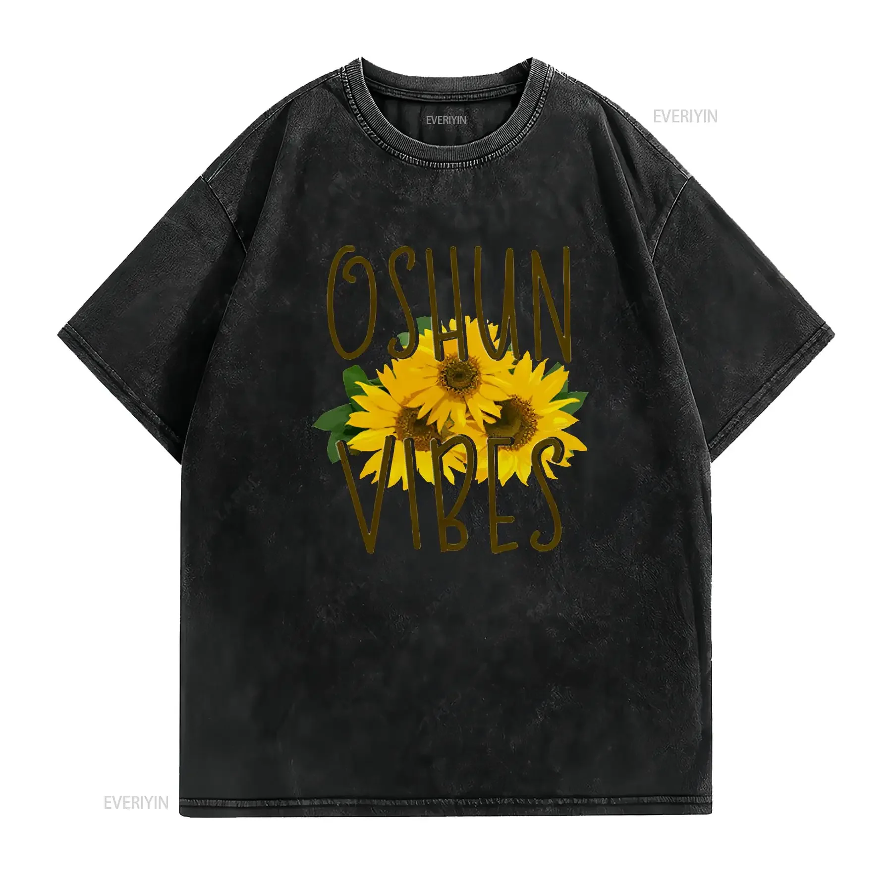 Goddess T Shirt Orisha Oshun Ochun Ifa Vibes Oxum Yoruba Religion  vintage Washed Comfortable designer clothes fashion