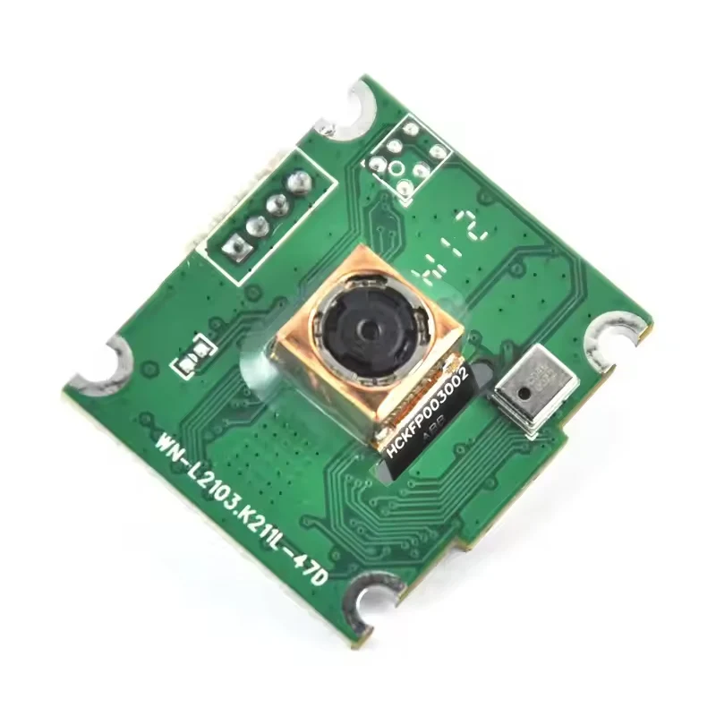 Módulo de cámara USB 2952x1944 5MP HD OV5647, enfoque automático de 65 grados con micrófono Digital, unidad gratuita para visión artificial
