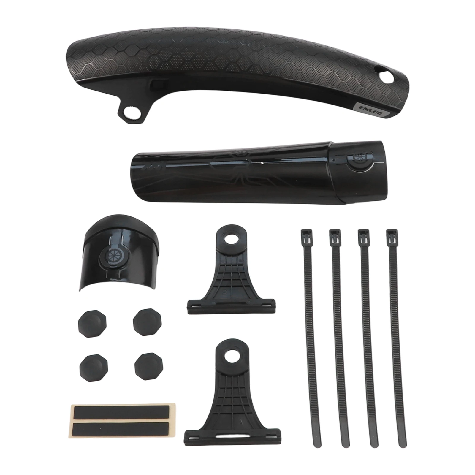 

Bicycle Enhancement Unique Design of Adjustable Mudguards Offering Optimal Performance on Varied Terrain Types