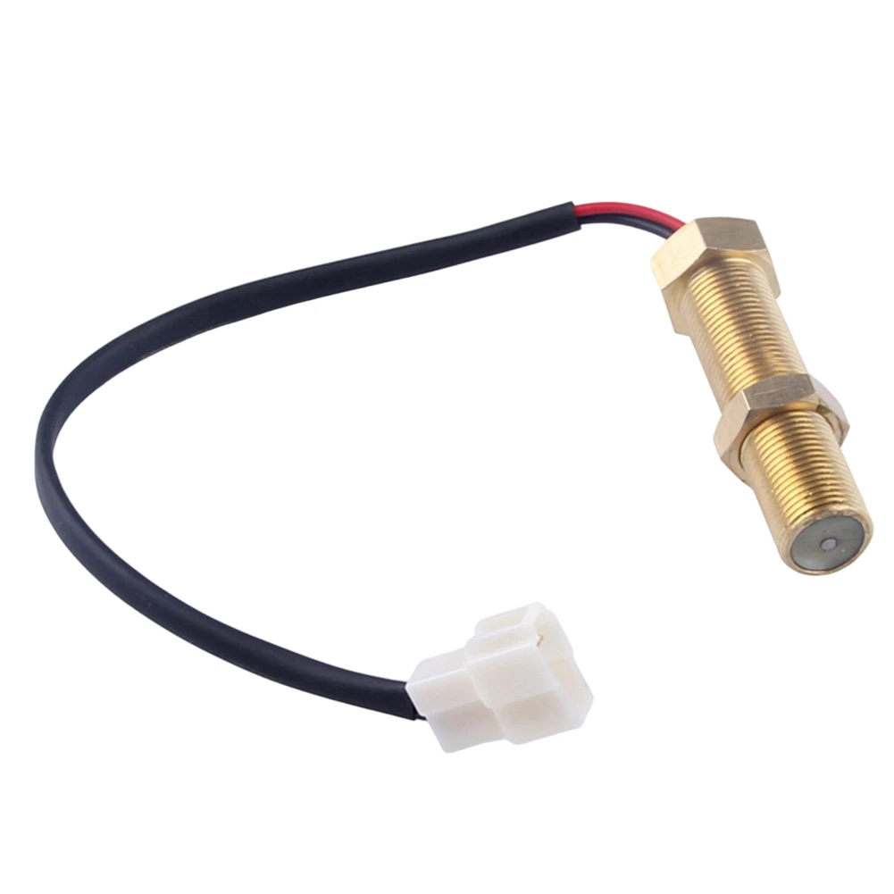 M18x1.5 78mm Brass Diesel Engine Sensor Magnetoelectric Tachometer Probe For VDO Control Instrument Monitoring