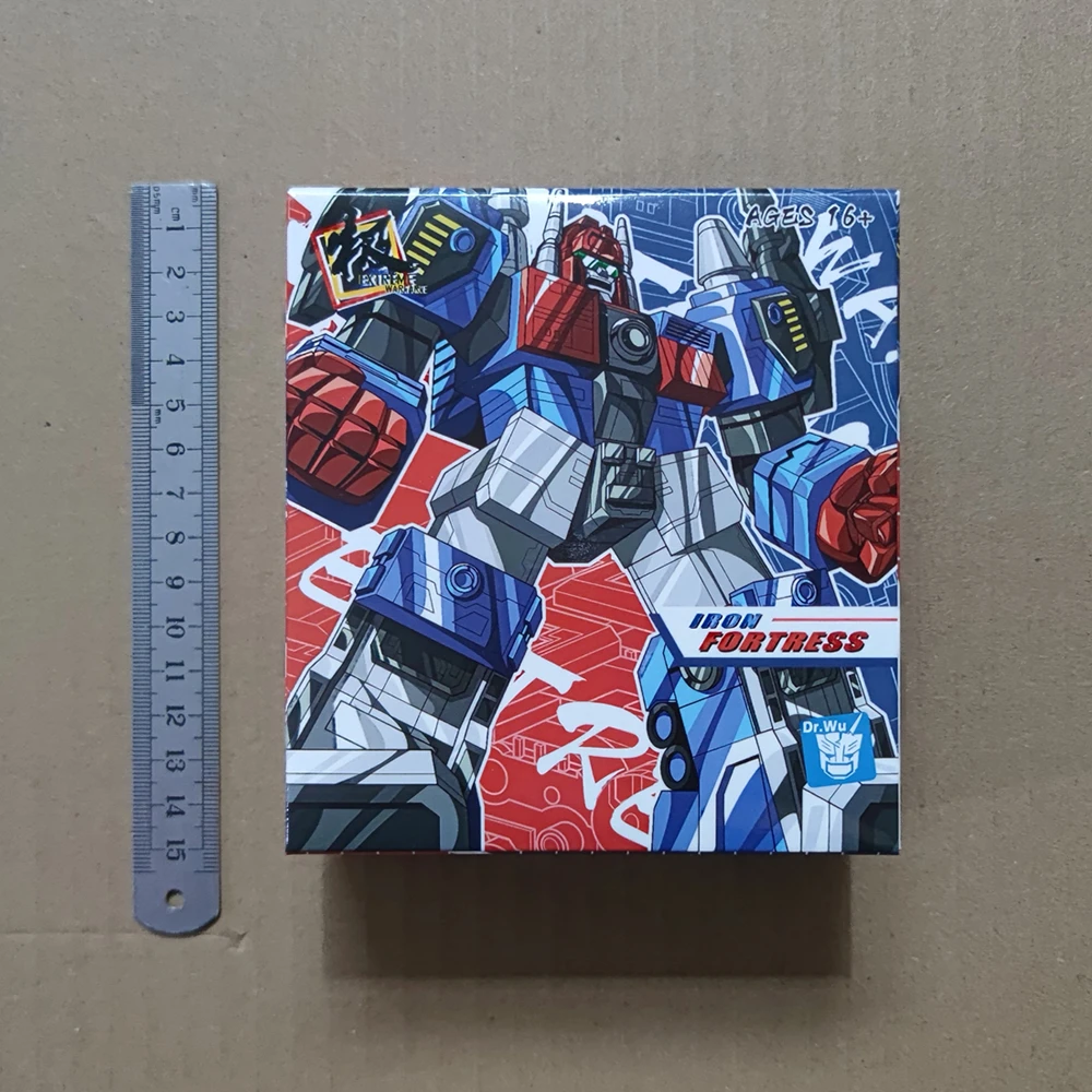 Deformation Toys Dr. Wu DWE54B Metroplex Vierwechsel-Recoated Small Proportion Pocket Version Deformation Action Figure Robot