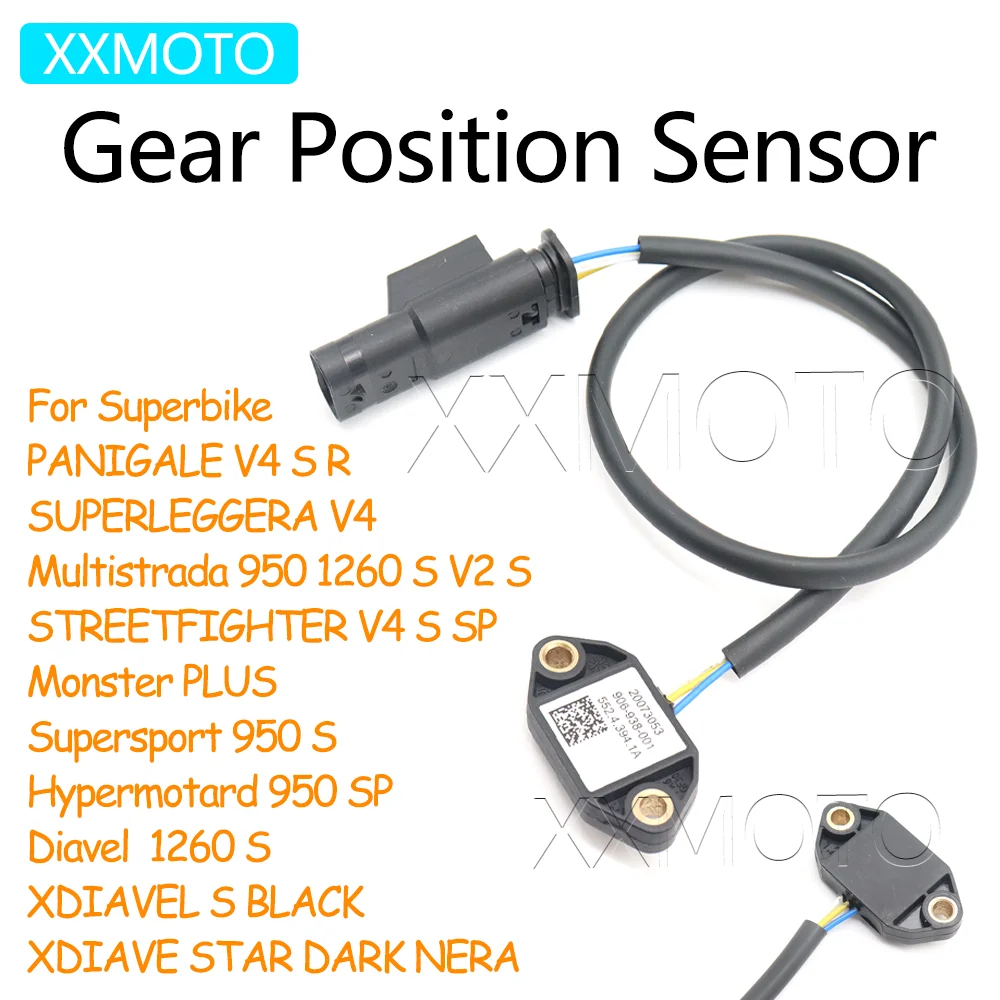 

Gearbox Position Sensor Shift For Ducati Panigale V4 S Multistrada 1260 S Streetfighter V4 SP Monster Supersport Hypermotard 950