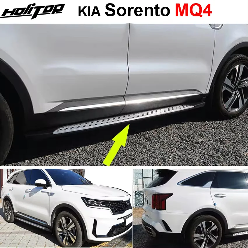 HOT running board foot pedal side step for KIA Sorento MQ4 2021-2025,Korea original style,ISO9001 quality,promotion price