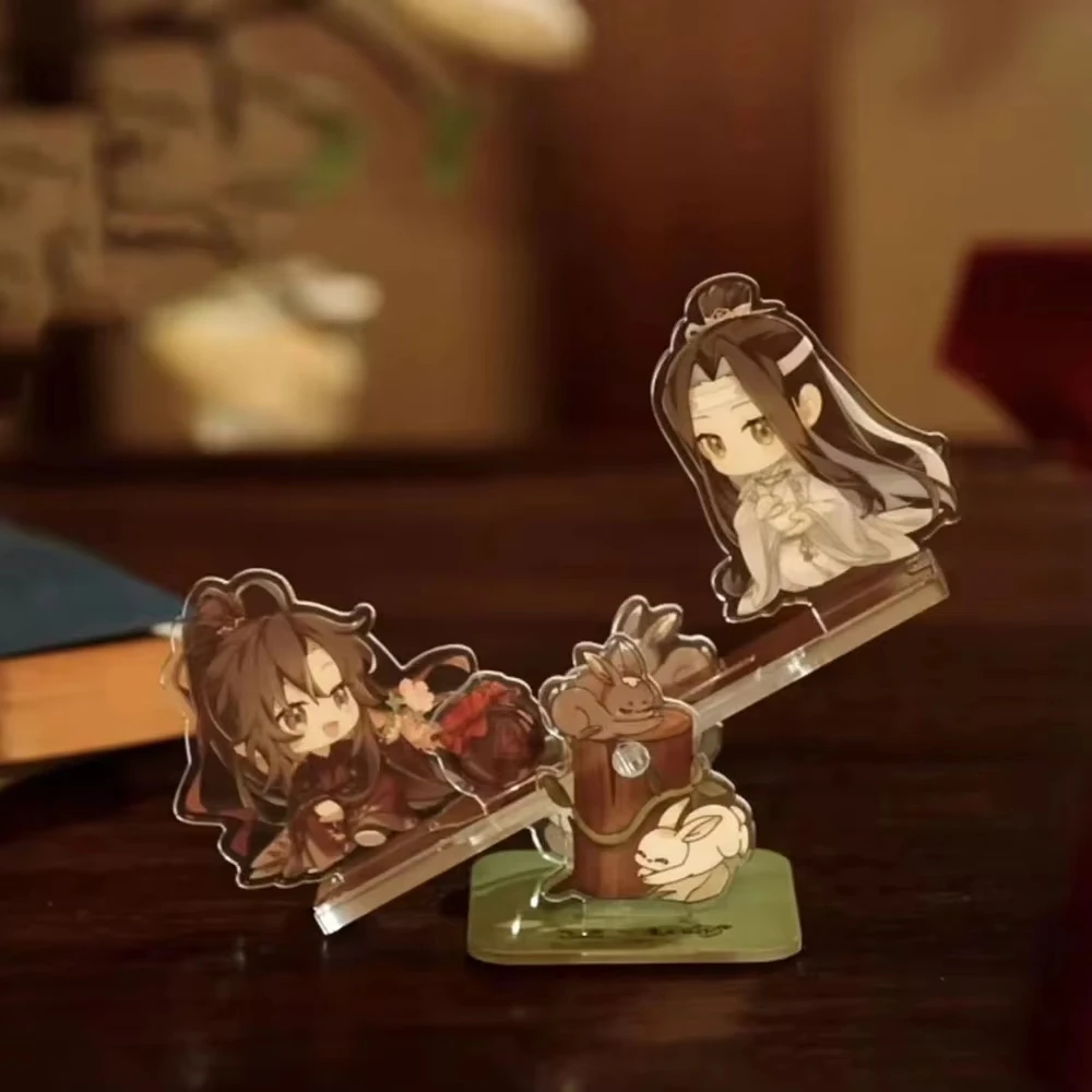 الإبداع الاكريليك متأرجحة أنيمي مو داو زو شي غراندماستر من زراعة الشيطاني وي Wuxian Lan Wangji تأثيري الاكريليك الهدايا