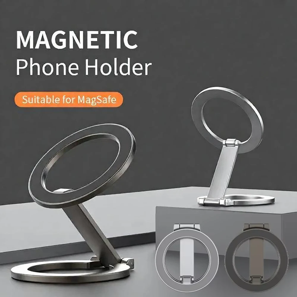 Magsafe Dwustronny magnetyczny uchwyt na palec do telefonu Stojak na biurko do iPhone'a 13 14 15 Pro Max Xiaomi Huawei Akcesoria do telefonu