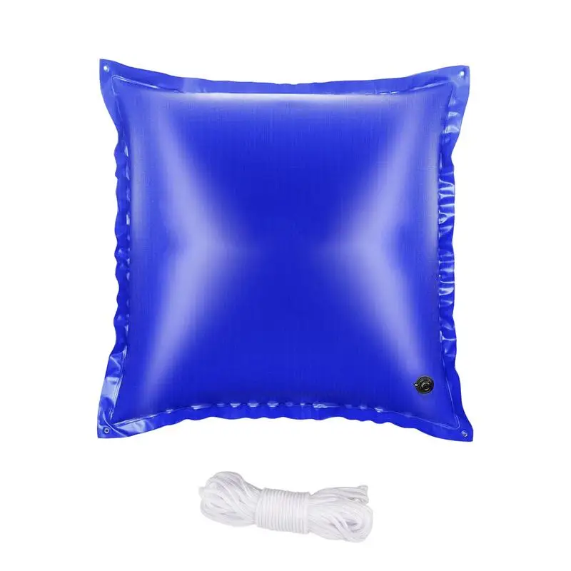 Swimming Pool Pillows 4x 4ft Pool Pillows With 4x 4.92ft Rope For Abov Ground Pool Swimming Pool PVC Cold Resistant Pool Pillow