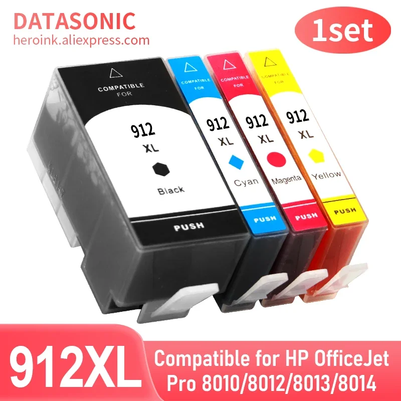 

912xl 912 Ink cartridge Compatible for hp OfficeJet 8010 8012 8013 8014 8015 8017 8018 8020 8022 8023 8024 8025 8026 8028 8035