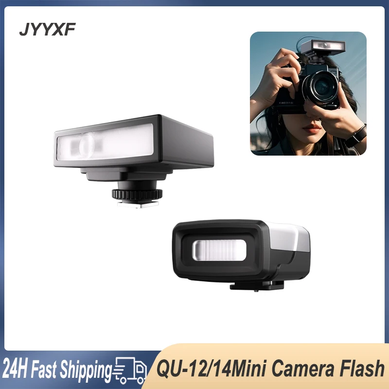 

JYYXF камера вспышка мини портативный Speedlite фото видеосвет для Sony Canon Nikon Panasonic DSLR камера Vlog прямая трансляция