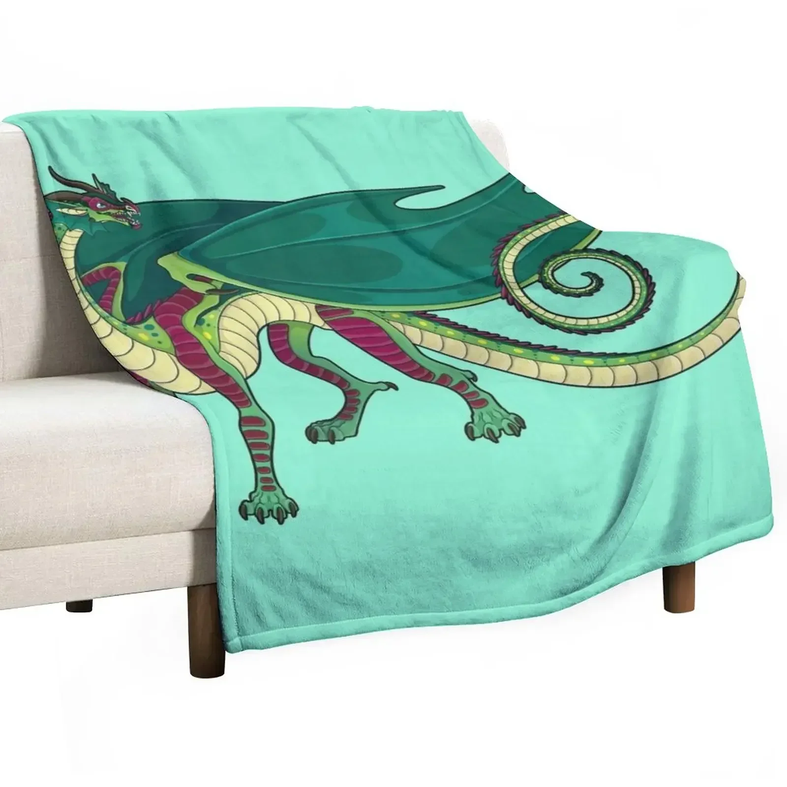 Rainwing Throw Blanket Polar manga Beach Blankets