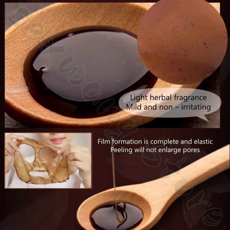 قناع التقشير 80 جرام ينظف الرؤوس السوداء وحب الشباب، ويحسن المسام الموسعة، وينظف الوجه بطف دون إضرار المسام #3