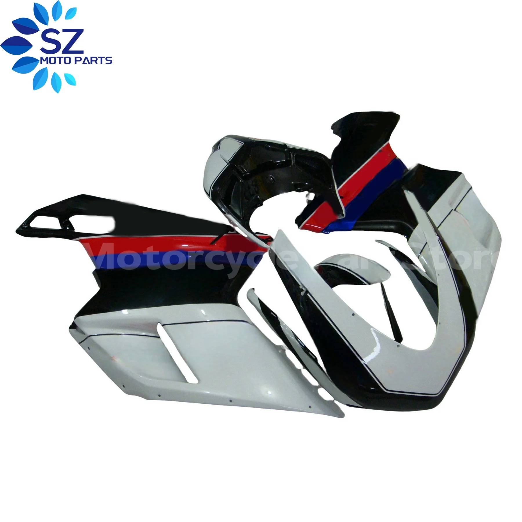 

Motorcycle Fairing Kit ABS Plastic Injection Body Cowl Full Bodykits Accessories For DUCATI 848 1098 1198 2007 2008-2011