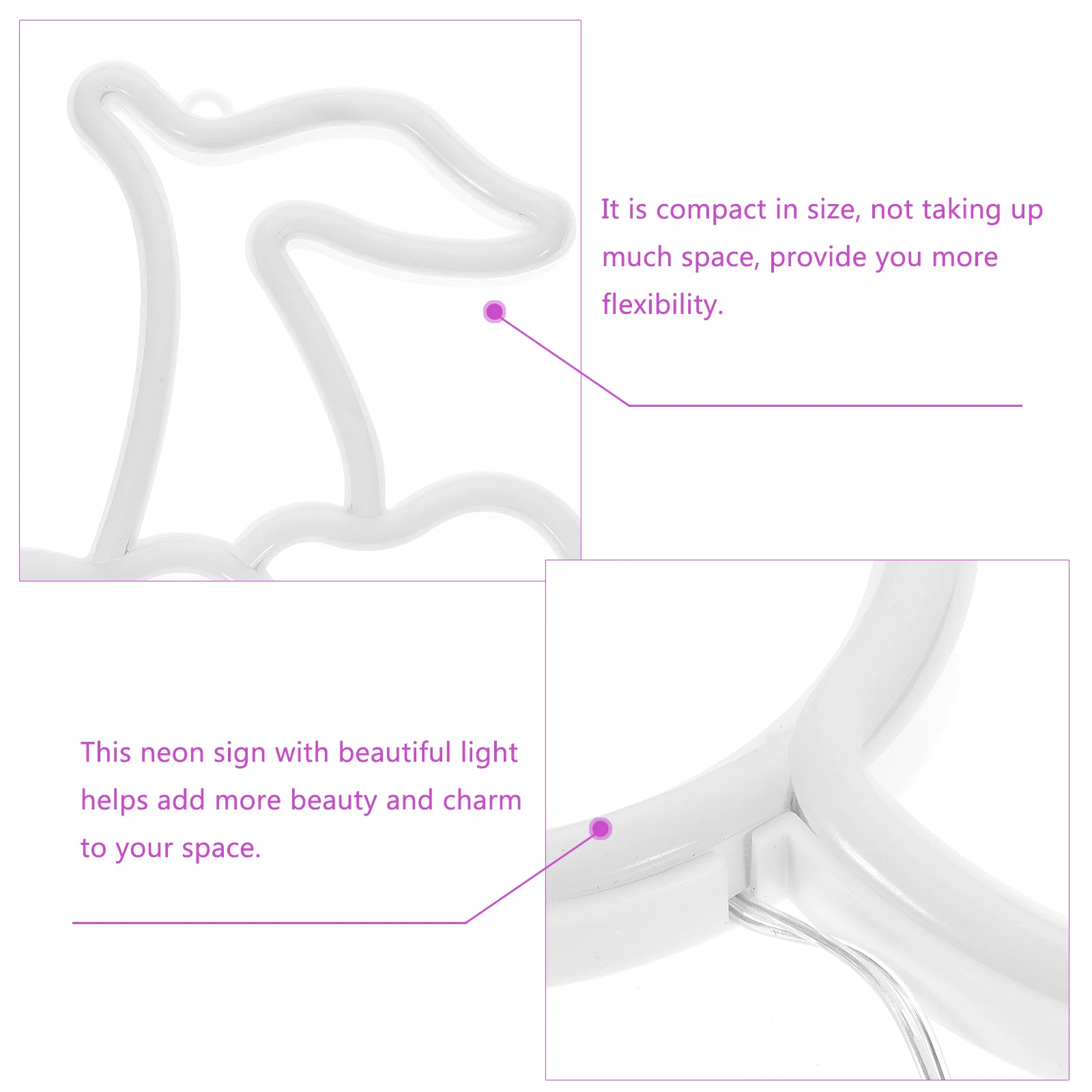 الكرز LED النيون ضوء مصباح غرفة ديكور حفلة عيد ميلاد هدية الكرز ضوء النيون علامات ديكور غرفة نوم وحدة إضاءة LED جداريّة تسجيل #1