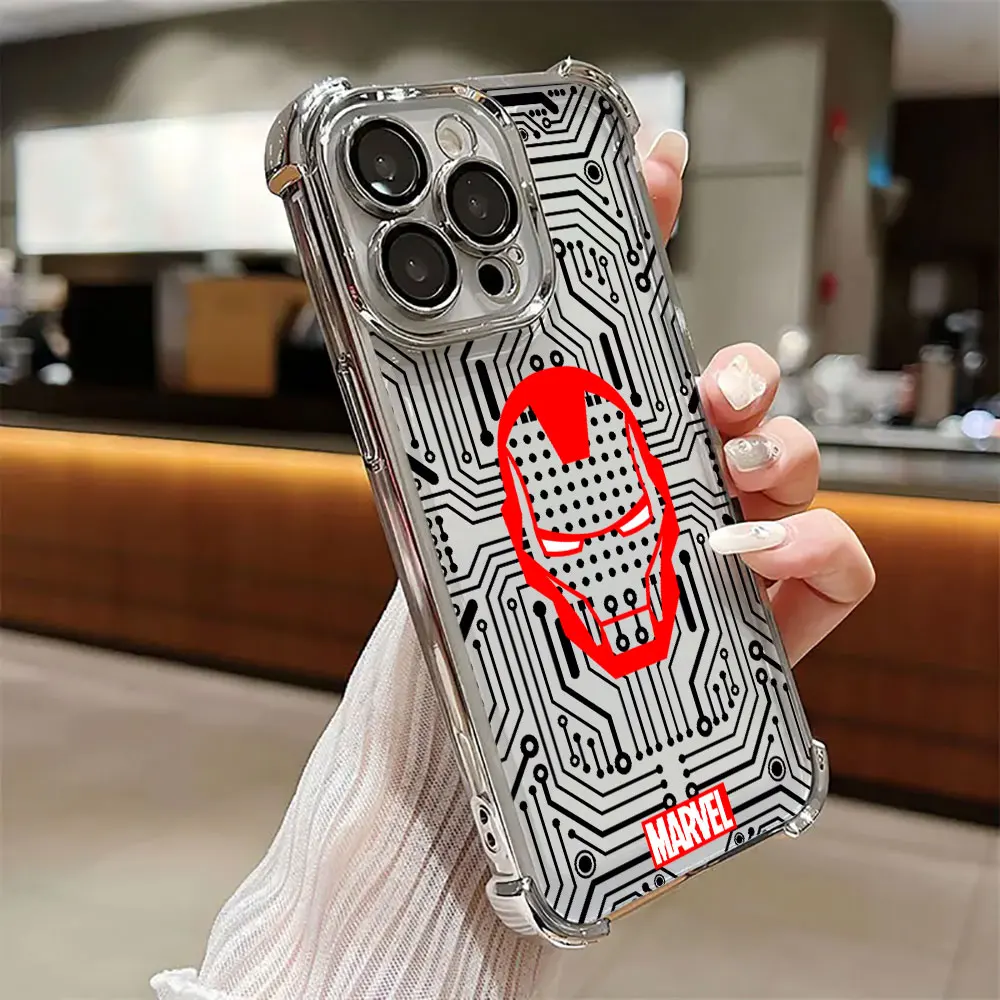 Marvel Circuit Board Phone Case For Xiaomi Poco X8 Pro Max Cases X5 X6 X7 F4 F5 F7 Pro F8 Ultra M7 X8Pro Soft Protective Cover view 6