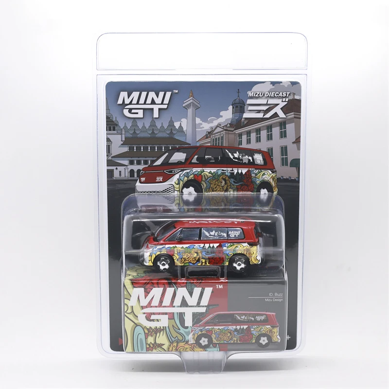 *Chase* MINI GT 1:64 ID. Buzz Mizu Design Blister