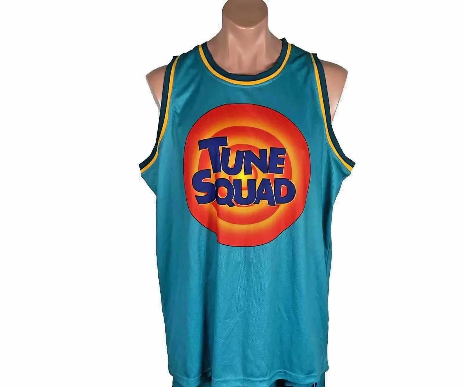 Men Tune Squad Basketball Jersey Bunny  Sleeveless Tank Top Quick Dry Sport Vest Movie Cosplay Party Training Family Matching