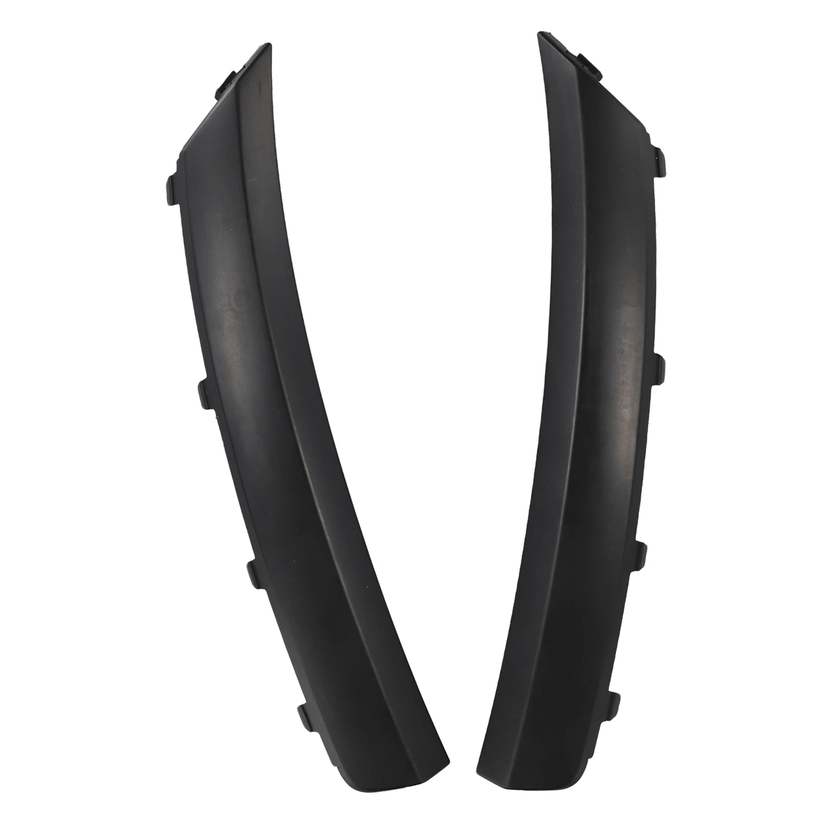 

Left Right Side Covers Black Front Bumper Wheel Arch Trim Guard Black Exterior Parts Cover Trim For Mercedes-Benz