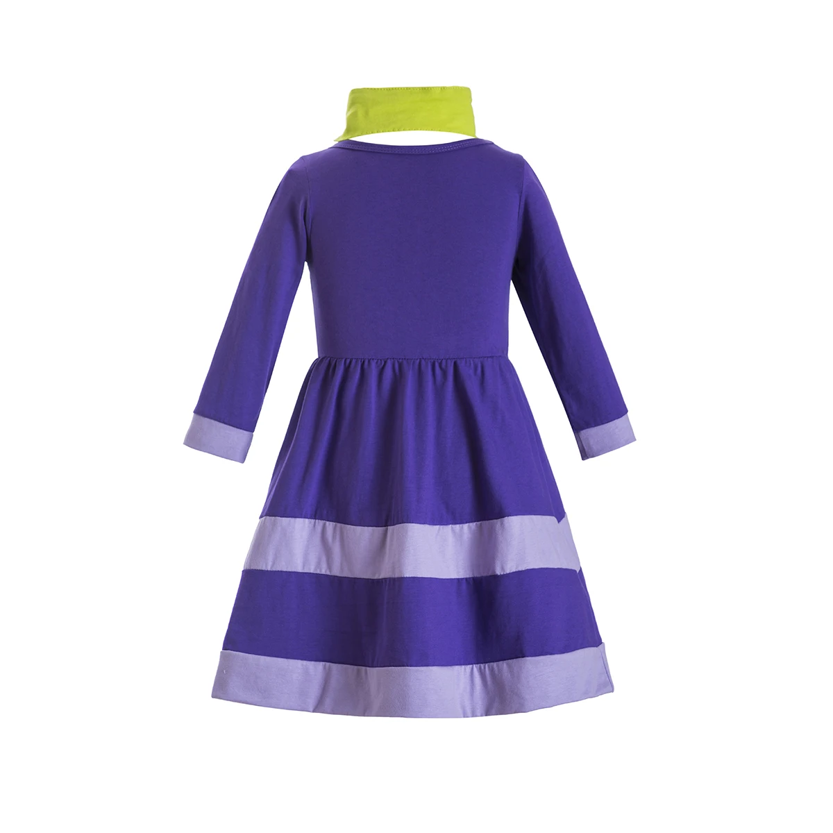 Girls Daphne Blake Dress Costume Skater Halloween Women Cosplay Fitted Skirt Outfit kids  Daphne, Velma, Fred, or Shaggy costume