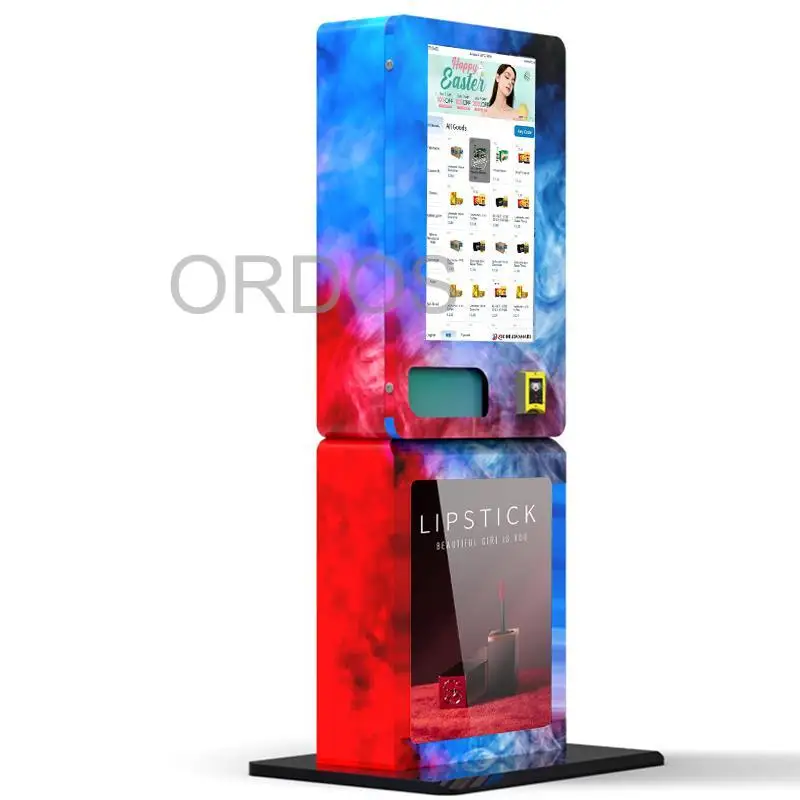 Wall-Mounted Trading Card Vending Machine Compact Token QR Code Payment Systems SDK Function 1-Year Warranty